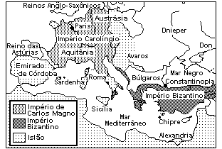 e) os Reis Francos conseguiram realizar uma síntese entre a cultura romana e a oriental, que serviria de inspiração ao Renascimento Cultural do século XIV. 20.