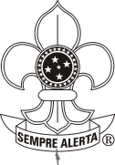 Dos Símbolos Escoteiros CAPÍTULO 14 DOS SÍMBOLOS ESCOTEIROS REGRA 131 EMBLEMA DA UEB O emblema da UEB é constituído do escudo redondo das Armas Nacionais, pousado no centro de uma flor-de-lis de