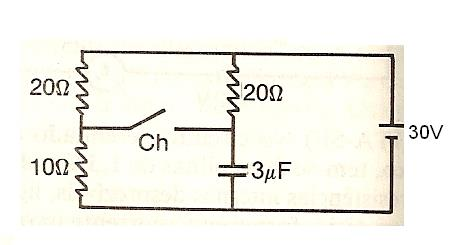 No circuito desenhado abaixo, tem-se duas pilhas de 1,5 V cada, de resistências internas desprezíveis, ligadas em serie, fornecendo