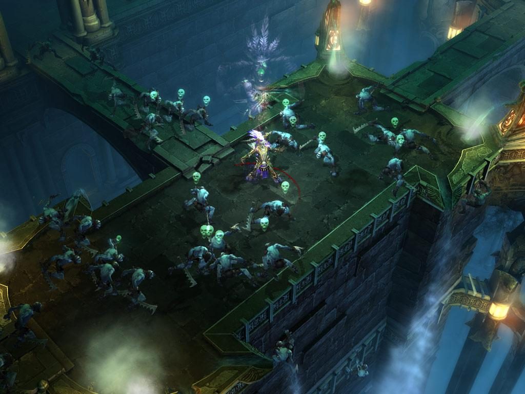 No jogo Diablo III a Historia de fundo é um item fundamental na elaboração dos personagens, uma vez que o cenário possui itens que demonstram com exatidão, a época, o estilo das construções e a