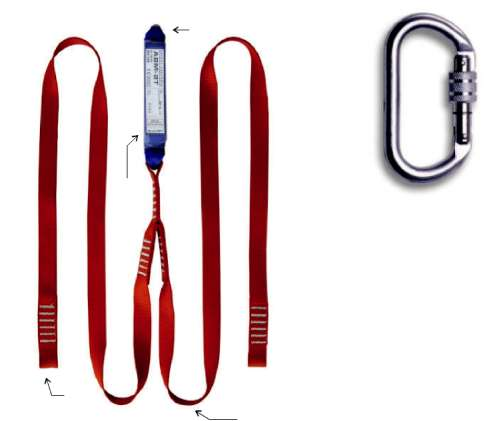 ª ABM-2T loop Mosquetão Ref.