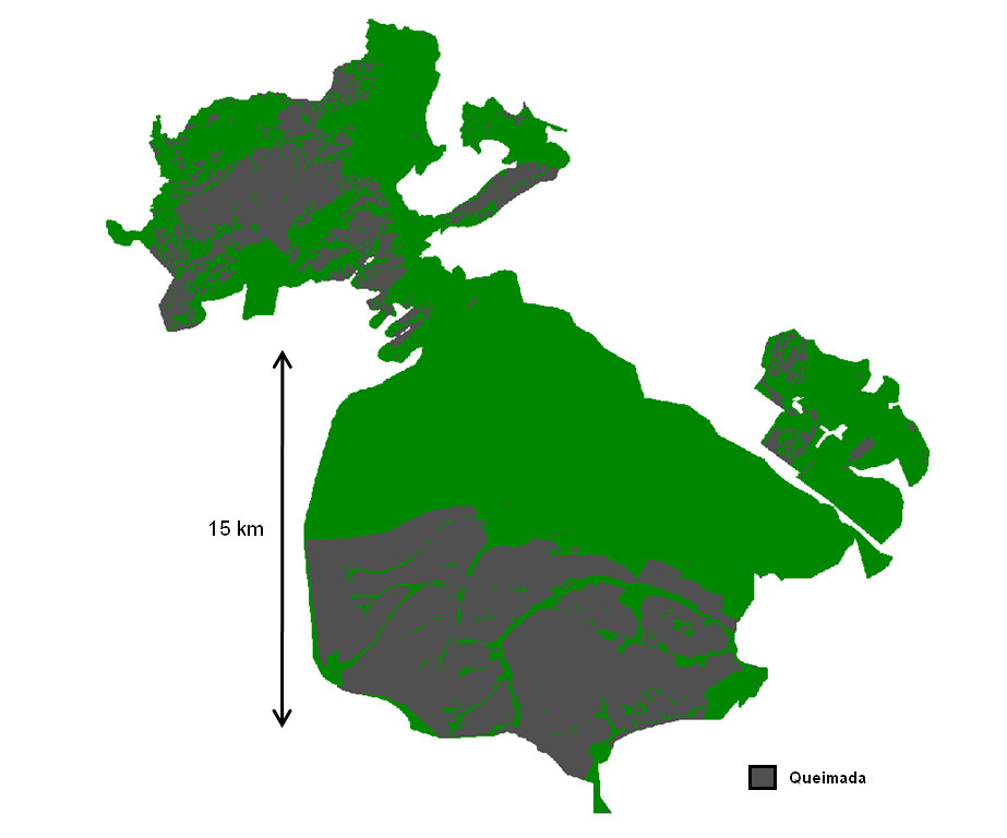 Imagem Landsat de 23/09/2010.