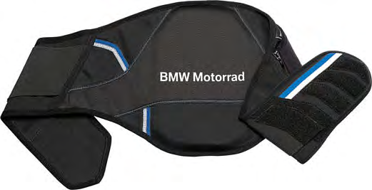 BMW Motorrad Vestuário funcional/cinta lombar e peúgas funcionais CINTA LOMBAR PEÚGAS FUNCIONAIS HYDROSOCK Cinta lombar para utilização ocasional, prática e funcional Forro em malha de rede com