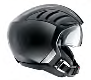 motociclismo de elevada qualidade estilizados Uma combinação perfeita para o capacete Legend Molduras cromadas sobre um acabamento cinzento-escuro Almofadado preto de elevada qualidade com