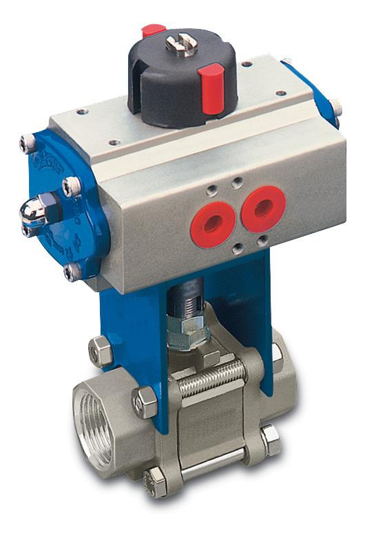 Atuador Pneumático DA/RM Os Atuadores Pneumáticos MGA são equipamentos indispensáveis na automação das mais diversas instalações.
