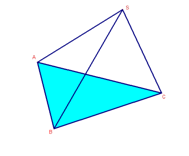 Teorema O volume de um tetraedro é igual ao