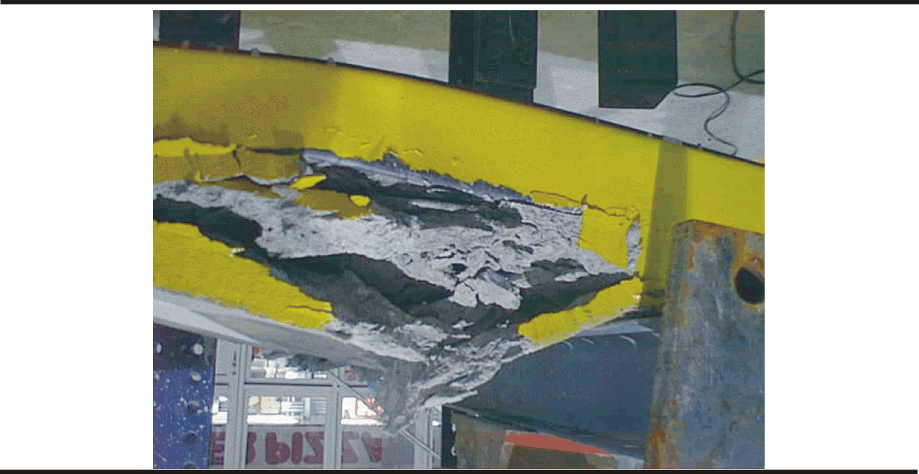 88 Figura 4.48 Foto 2 da ruptura do concreto BMP 6. Figura 4.49 Foto 3 da ruptura do concreto BMP 6. 4.2.10.