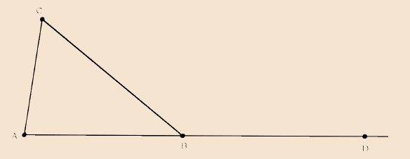 Desigualdade Triangular Teorema (Desigualdade Triangular).