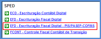 dos regimes especiais dos usuários.