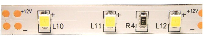 FITAS LED LED STRIPES 2835. 12V REF. ºK LED/m VOLT.