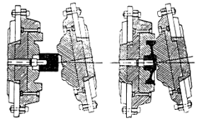 30. Figura 44 Laminação de tubos sem costura: Este processo é conhecido, devido a seus inventores, os irmãos Max e Reinhard Mannesmann, como o processo de laminação Mannesmann.