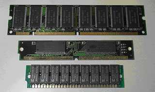 DIMM 168 Vias Double In Line Memory Module (Módulo De Memória Com Duas Linhas De Contato) Possuem contato em ambos os lados os