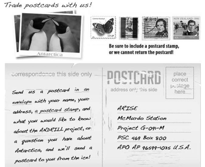 Questão 94 Disponível em: http://www.meganbergdesigns.com/andrill/iceberg07/postcards/index.html. Acesso em: 29 jul. 2010 (adaptado).