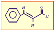 04 (U.DE UBERABA-MG) As balas e as gomas de mascar com sabor de canela contêm o composto cinamaldeído (ou aldeído cinâmico) que apresenta a fórmula estrutural abaixo.