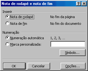 Estas zonas foram essencialmente concebidas, para a colocação de títulos, nomes de autores, número de revisão, data de impressão e em especial a numeração automática de cada página. 2.