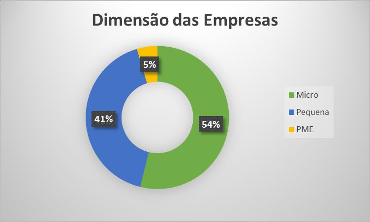 DIMENSÃO DAS EMPRESAS AGROALIMENTARES As microempresas surgem em maior