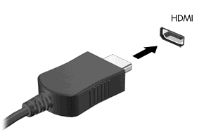 O computador pode suportar um dispositivo HDMI ligado à porta HDMI, enquanto suporta, em simultâneo, imagens no ecrã do computador ou em qualquer outro ecrã externo compatível.