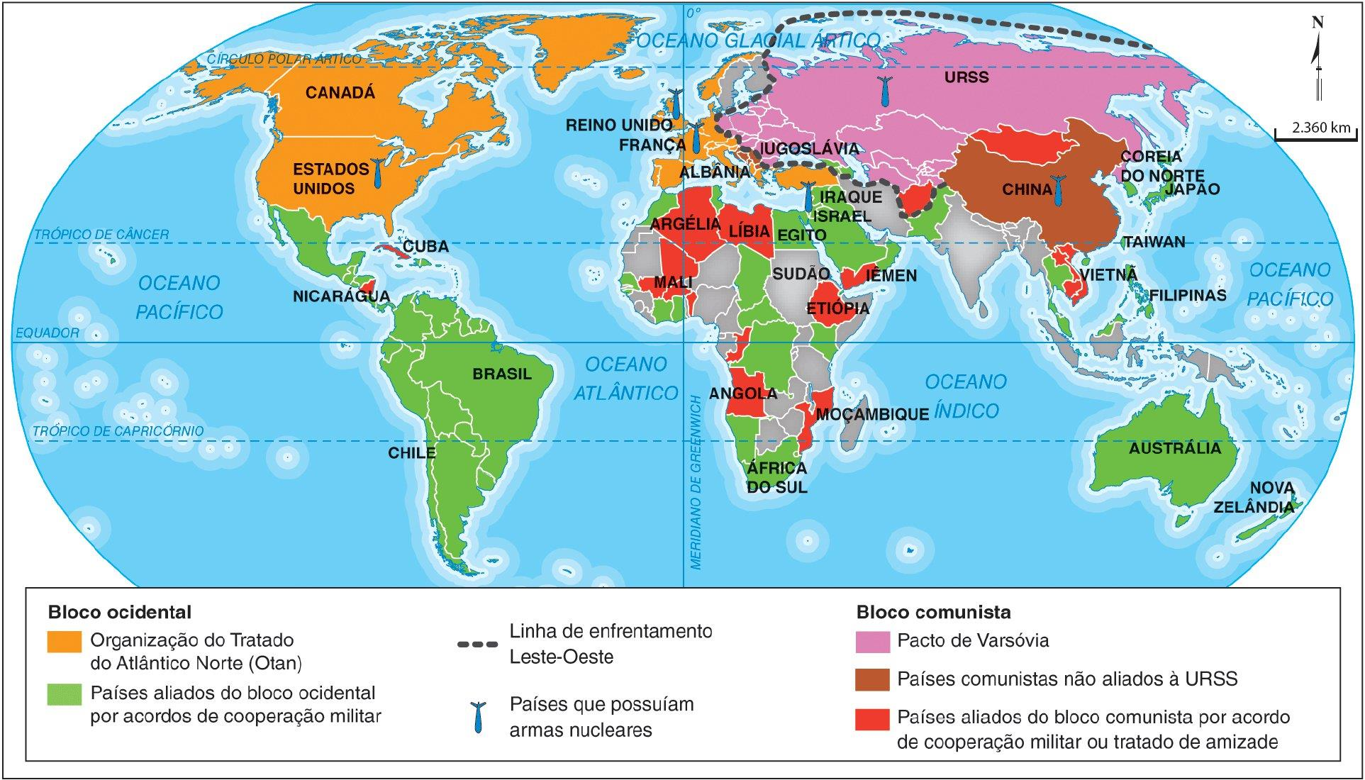 I. Do mundo bipolar à multipolarização O MUNDO