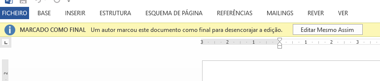 Após assinado, o documento irá mostrar uma informação onde