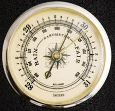 2ª objecção 1.Sempre que os barómetros registam uma descida abrupta da pressão atmosférica, ocorre uma tempestade dentro de horas 2.