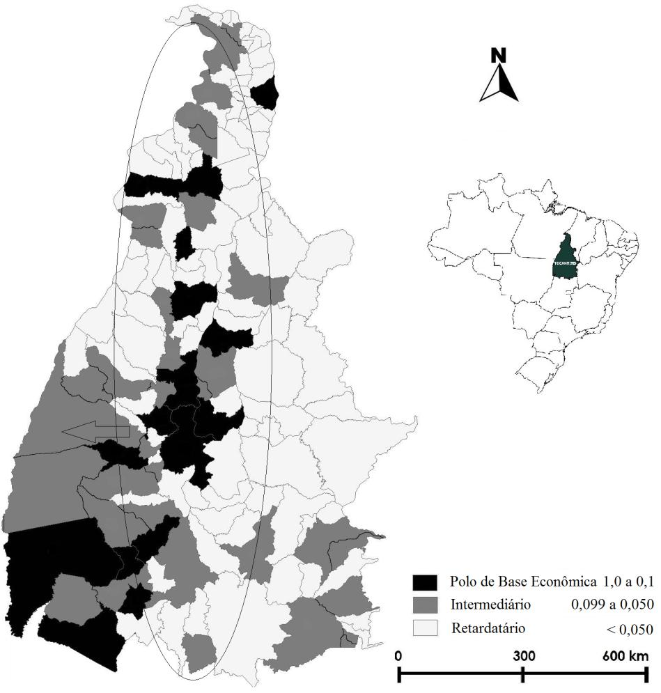 Nilton Marques de Oliveira; Moacir Piffer Tabela 2 Distribuição dos municípios segundo o Índice de Desenvolvimento Regional (IDR) - 2000 e 2010 Índice de Desenvolvimento Regional (IDR) Número de