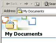 1 Fase 4: Ver as imagens no computador Esta secção descreve o procedimento de visualização das imagens copiadas na pasta My Documents. 1 Clique em [Start] t [My Documents].