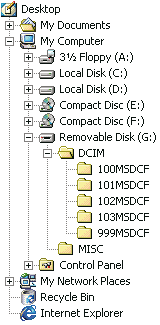 Copiar imagens para o computador Desligar a ligação USB Execute previamente os procedimentos abaixo quando: Desligar o cabo USB dedicado Retirar um Memory Stick Duo Introduzir um Memory Stick Duo na