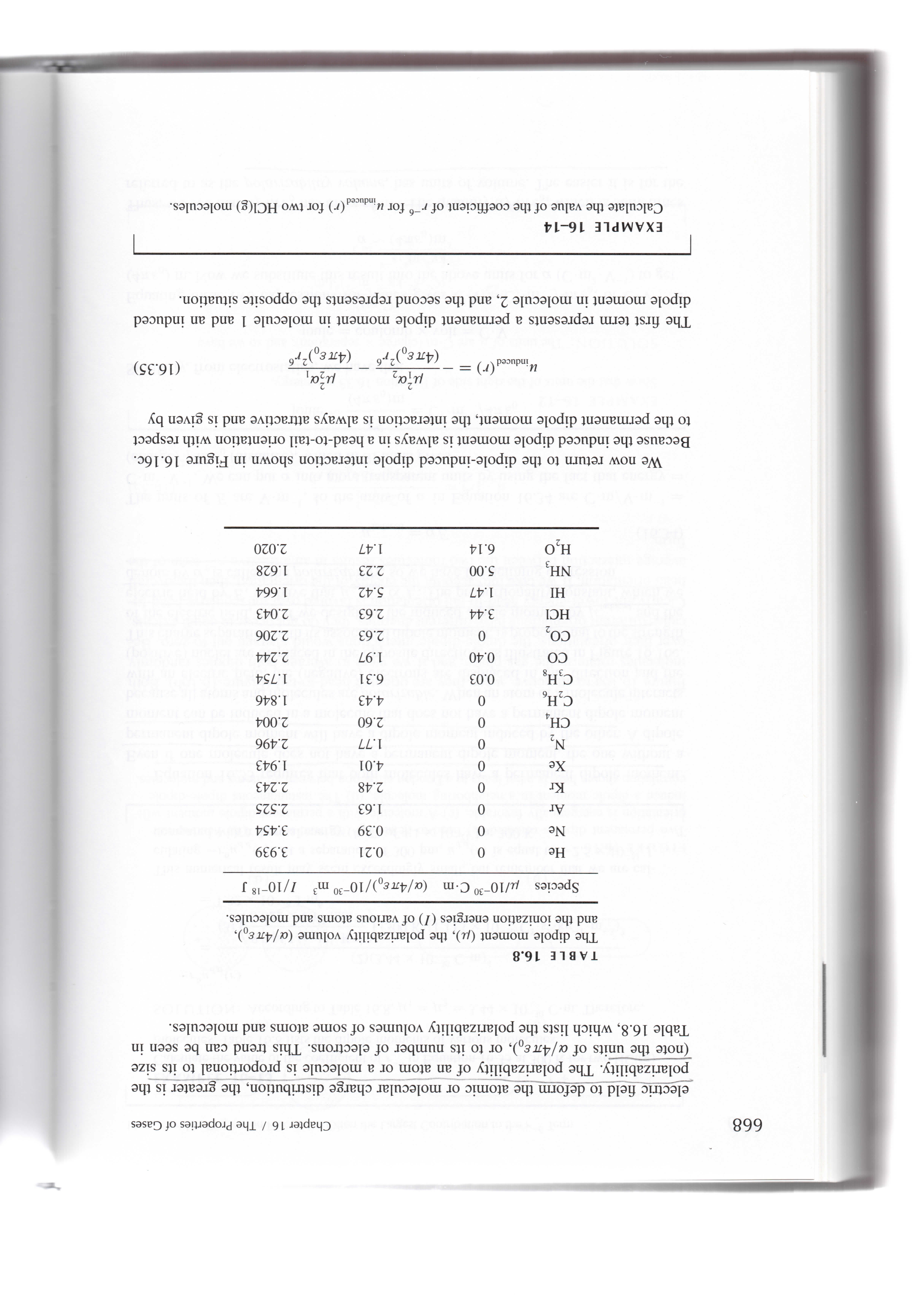 Volume de polarizabilidade