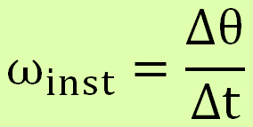 FREQUÊNCIA INSTANTÂNEA Suponha um ângulo mais genérico, cuja variação em função do tempo não é linear.