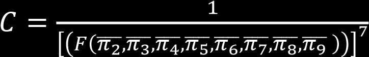 86 Modelagem Numérica e Computacional com Similitude e Elementos Finitos Para nove π-termos, resulta: (42) Para a solução da EPG, requer a determinação das equações componentes respectivas para cada