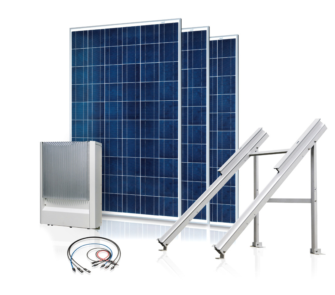 Solar 18 Kits Fotovoltaicos Kit Fotovoltaico 4p/1000w Ártico c/bomba de calor 300