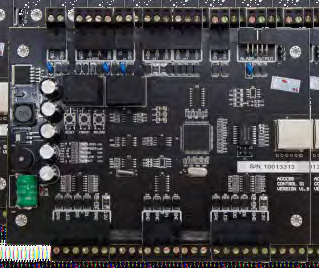 utilizadores e 30000 passagens Função Anti Pass-Back Gestão por software de PC e conexão ao mesmo via rede TCP/IP (RJ45) Software incluído Central de controlo de acessos DC12V, 