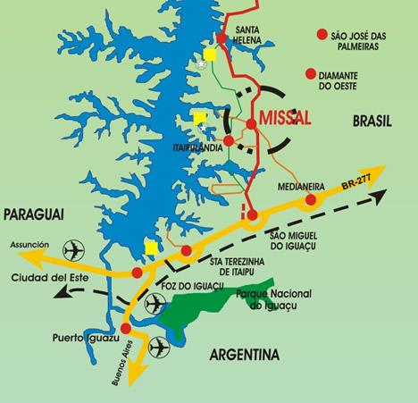 Material e métodos A análise dos indicadores de salubridade ambiental do município de Missal seguiu a metodologia de Piza (2000), o mesmo conta com uma área de aproximadamente 324,397 Km 2 e ainda