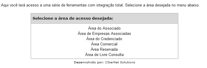 56 Autorizador Tiss Acesso a Área Reservada Essa parte se destina aos usuários do sistema, para liberação de exceções e de