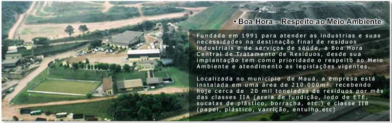 Reabilitação para aterro de resíduos industriais Aterro industrial