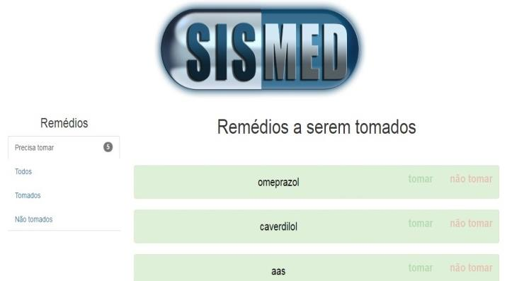 Pôsteres Sistema de Medicação para o Cuidado do Idoso Marlete M da Silva a, Maristela T Holanda b, Erik John a aescola Técnica de Brasília, Distrito Federal, DF bdepartamento de Ciência da Computação