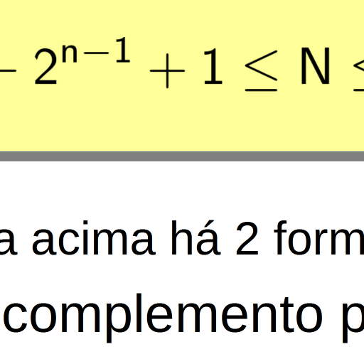 Complemento p/ 2 Complemento p/ 2: quanto