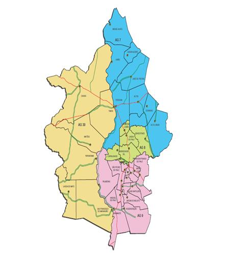 A região apresenta a maior densidade demográfica da bacia, por incluir o município de Teresina. Os municípios mais populosos, em ordem decrescente, são: Teresina (715.360 hab.), Caxias (139.756 hab.