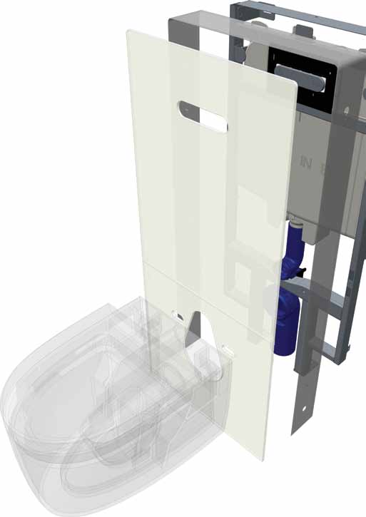 QRINOX Módulo Sanitário Uma solução universal e versátil para uma rápida e fácil remodelação da sua casa de banho.
