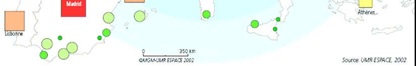 (6) Cidades de importância nacional