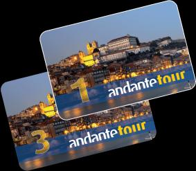 Andante Tour Os títulos de transporte especialmente vocacionados para turistas Andante Tour registam uma evolução positiva face ao ano transacto traduzindo-se num acréscimo de vendas de 34%.