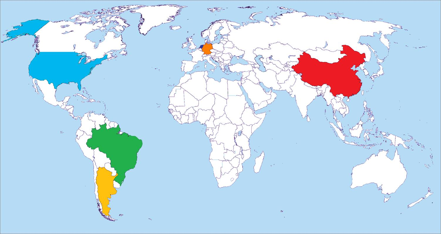 Brazil Exports top 5 partners Netherlands 5,26%