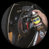 LIMPA TRAVÕES Limpa Travões WD-40 Motorbike foi concebido para remover rapidamente poeiras, sujidades, óleos e líquidos dos sistemas de travões e embraiagem.