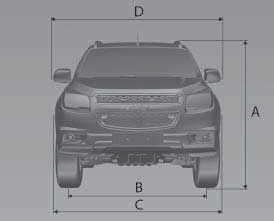 Black plate (7,1) Especificações 12-7 Dimensões do veículo MOTOR Transmissão 2.8L diesel (4x4) 3.