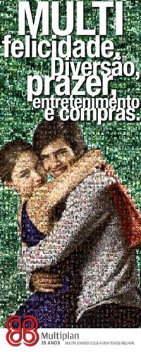 Há 35 Anos Multiplicando o que a Vida tem de Melhor 147 milhões de visitas passaram pelos Shopping Centers da Multiplan em 2009 Fluxo de