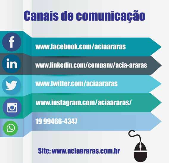 com.br / imprensa@aciaararas.com.br Tiragem: 2.