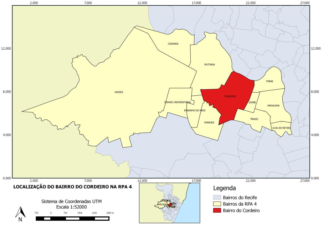 Instituto Brasileiro de Geografia e Estatística (IBGE, 2010), o bairro possui uma população de 41.164 habitantes, área de 344,2 hectares e densidade de 162,80 habitantes/km².