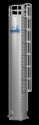 RESERVATÓRIO TUBULAR ALTO Construído no formato tubular, com capacidades de 3.000 a 200.000 litros, possui excelente relação custo-benefício.