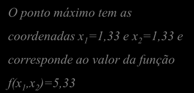 Condções KT. Exemplo.