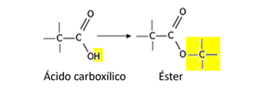 ÉSTERES Compostos derivados dos ácidos carboxílicos, obtidos pela substituição do hidrogênio da carboxila por um radical